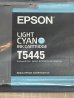 画像1: エプソンインク（大型プリンター）　ライトシアン　T5445　２個セット (1)