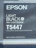 エプソンインク（大型プリンター）　ライトブラック　T5447２個セット