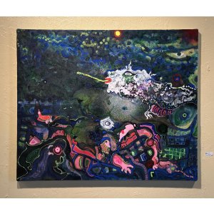 画像: 木村昭平『 森でのいとなみ 』 原画作品