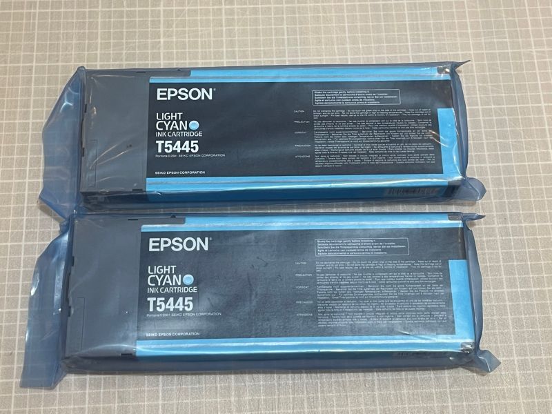 画像2: エプソンインク（大型プリンター）　ライトシアン　T5445　２個セット