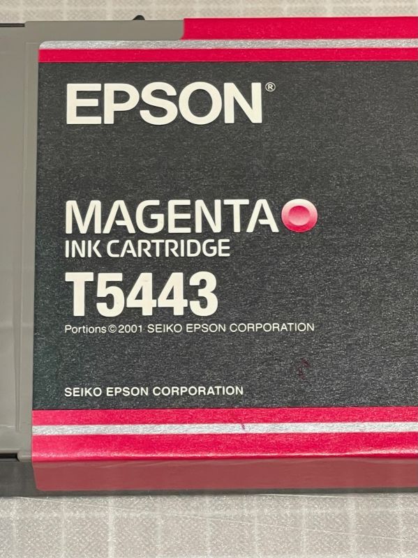 画像1: エプソンインク（大型プリンター）　マゼンタ　T5443　１個（サービス有）